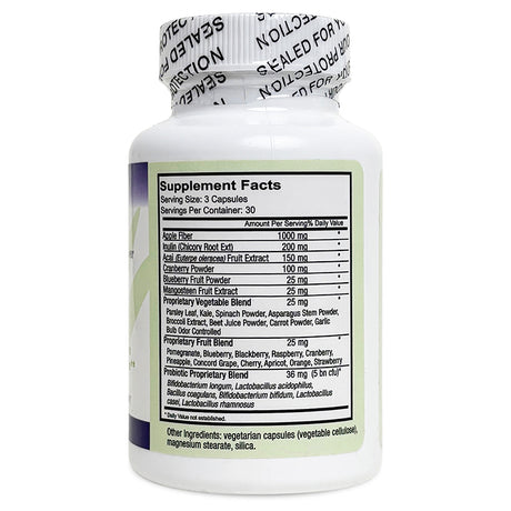 Evince Naturals Probiotic Supplements facts