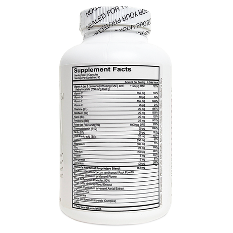 Women's Multivitamin Supplement facts