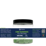 Full spectrum CBD Gummies 30 count label