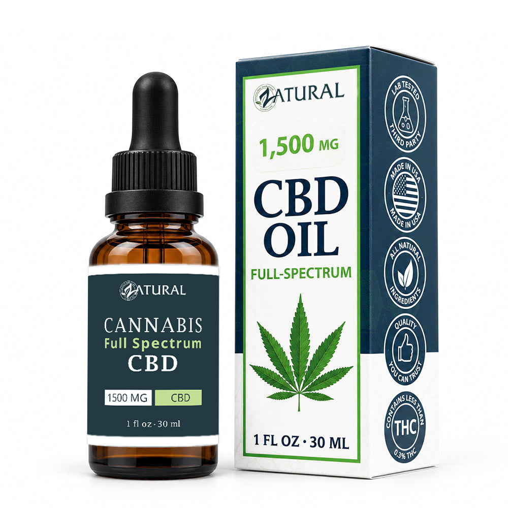 Full Spectrum CBD Oil Drops  | Less Than 0.3% THC