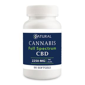 Full Spectrum CBD Softgels 2250mg