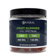 Zatural Full Spectrum CBD + THC Gummies 30 count