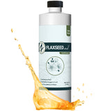 Zatural Flaxseed Oil 16oz, splash