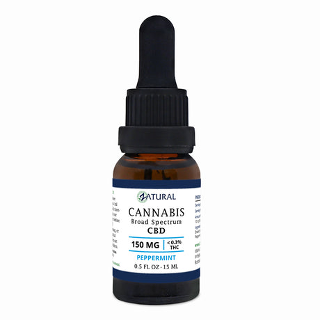 CBD Sample Bottle Peppermint Flavor