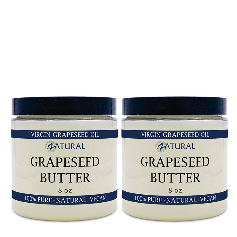 Zatural Grapeseed Butter 8oz two pack