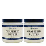 Zatural Grapeseed Butter 8oz two pack