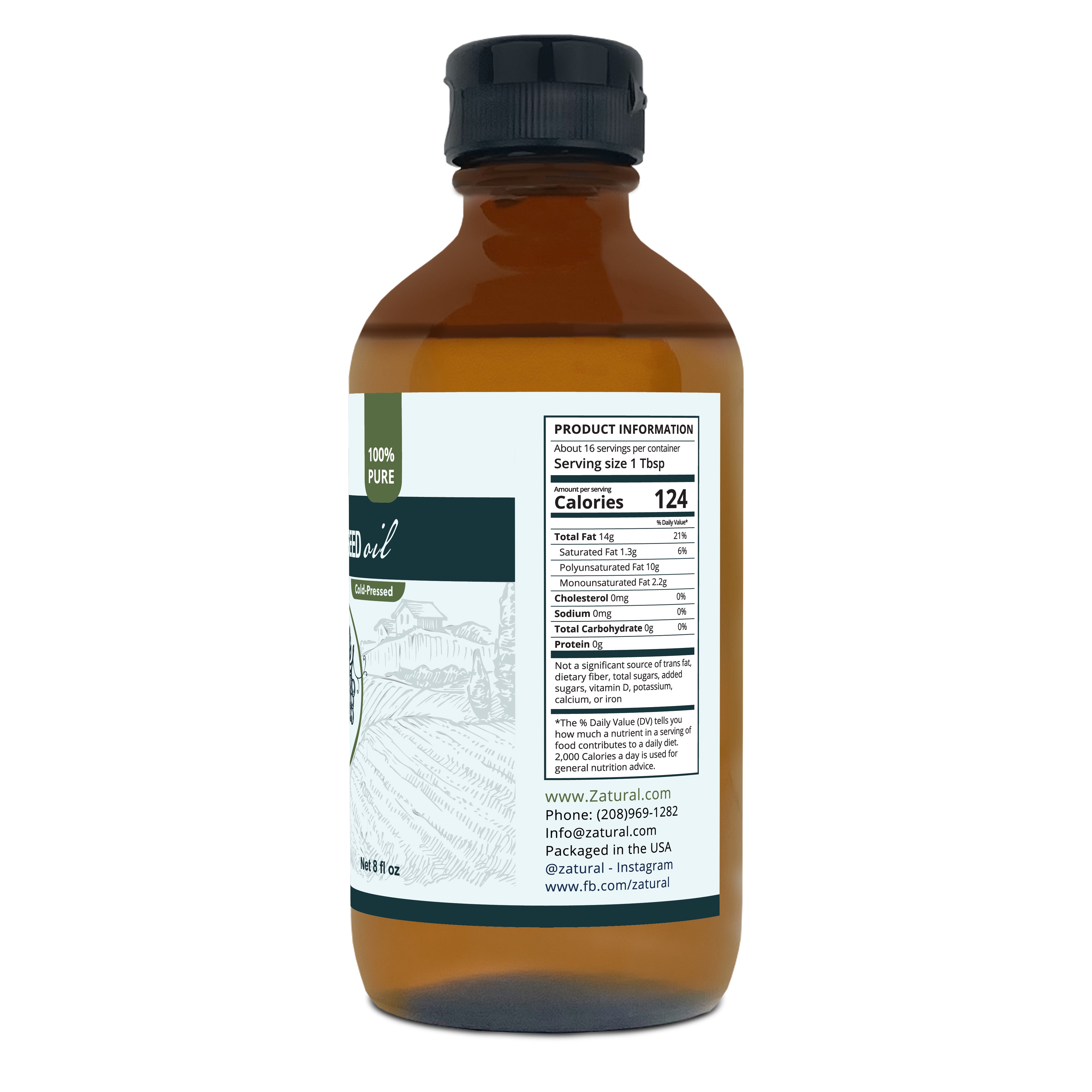 Virgin Grapeseed Oil | Organically Grown | Cold-Pressed