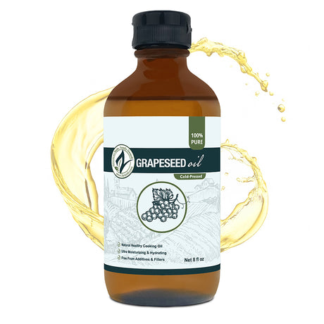 Grapeseed Oil 8oz Glass splash