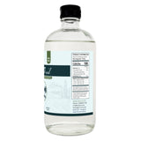 Zatural MCT Oil 16oz glass, right side of label
