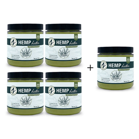 Pure Hemp Seed Butter | Cold-Pressed | Food & Cosmetic Use
