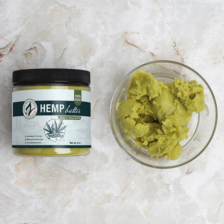 Pure Hemp Seed Butter | Cold-Pressed | Food & Cosmetic Use