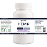 Hemp Extract Softgels with Melatonin 90 count