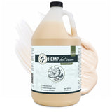 Zatural Hemp Hot Cream 1 Gallon bottle, swirl