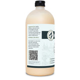 Zatural Hemp Hot Cream 32oz bottle, left side of label