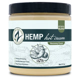 Zatural Hemp Hot Cream 8oz jar