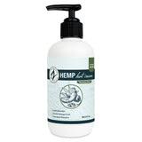 Zatural Hemp Hot Cream 8oz bottle, front side of label