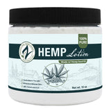 Zatural Hemp Lotion 16oz Front side of the label