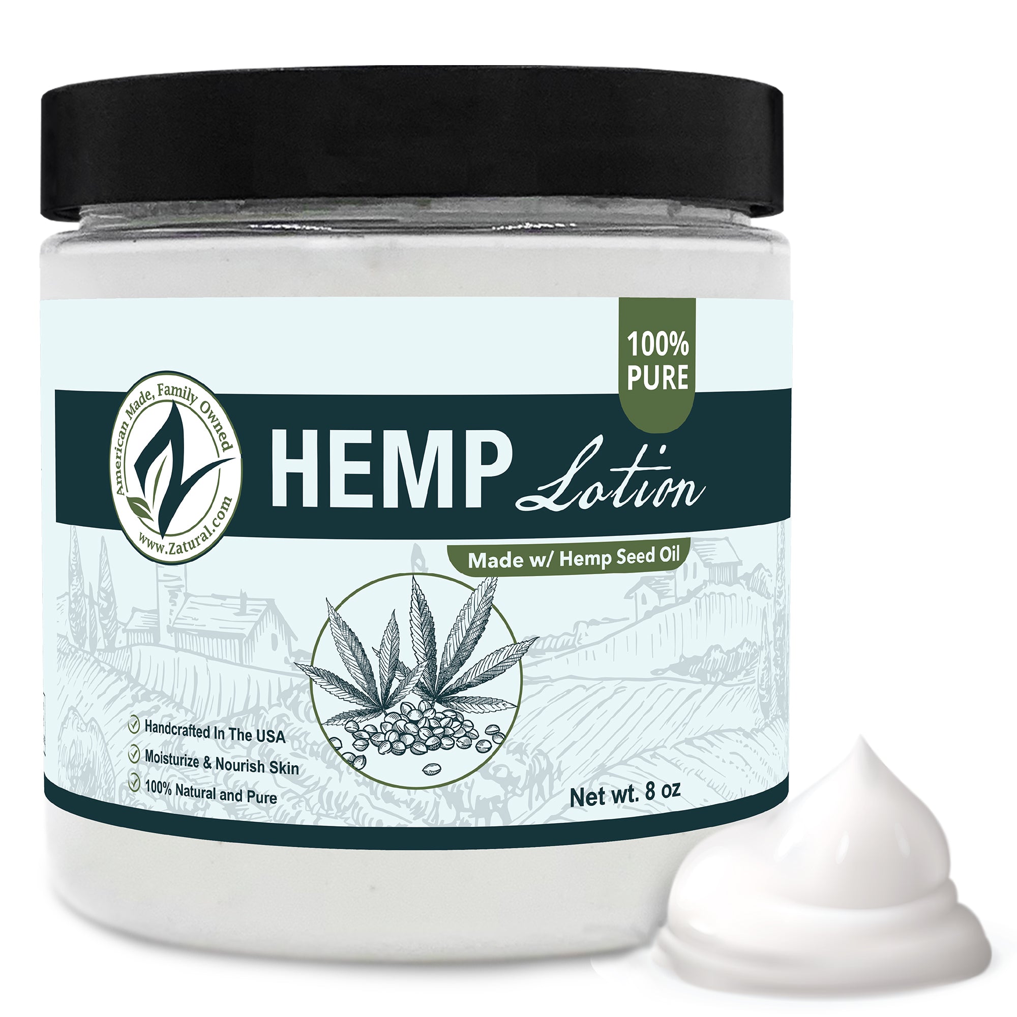 Hemp Seed Body Lotion | Pure & Moisturizing | Daily Use