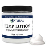 Zatural Hemp Lotion 8oz swirl