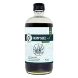 Zatural Hemp Seed Oil 16oz Glass Front Side Of Label