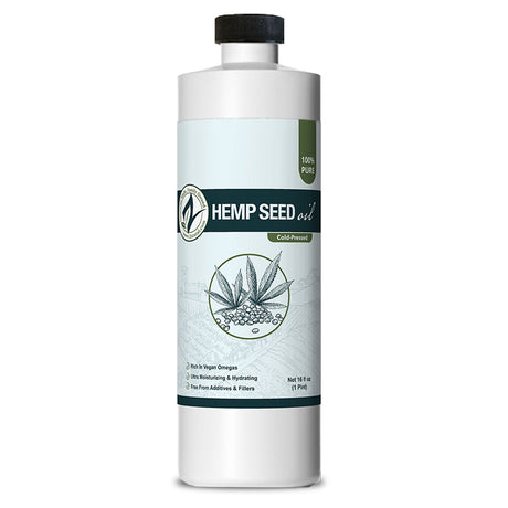 Hemp Seed Oil Virgin Cold-Pressed | Culinary & Topical