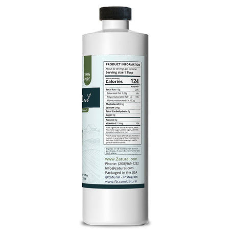 Hemp Seed Oil Virgin Cold-Pressed | Culinary & Topical