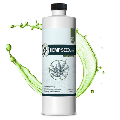 Hemp Seed Oil Virgin Cold-Pressed | Culinary & Topical