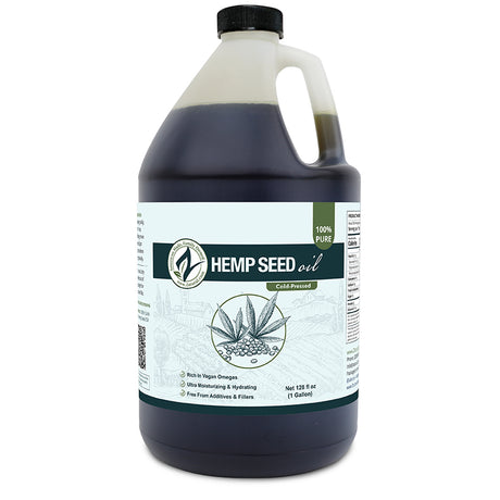 Hemp Seed Oil Virgin Cold-Pressed | Culinary & Topical