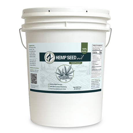 Hemp Seed Oil Virgin Cold-Pressed | Culinary & Topical