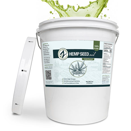 Hemp Seed Oil Virgin Cold-Pressed | Culinary & Topical
