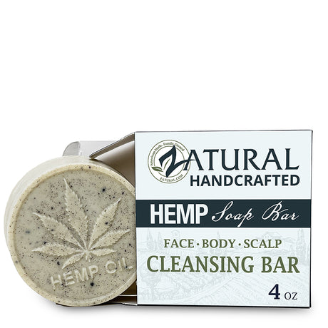 Zatural Hemp Soap Box and bar