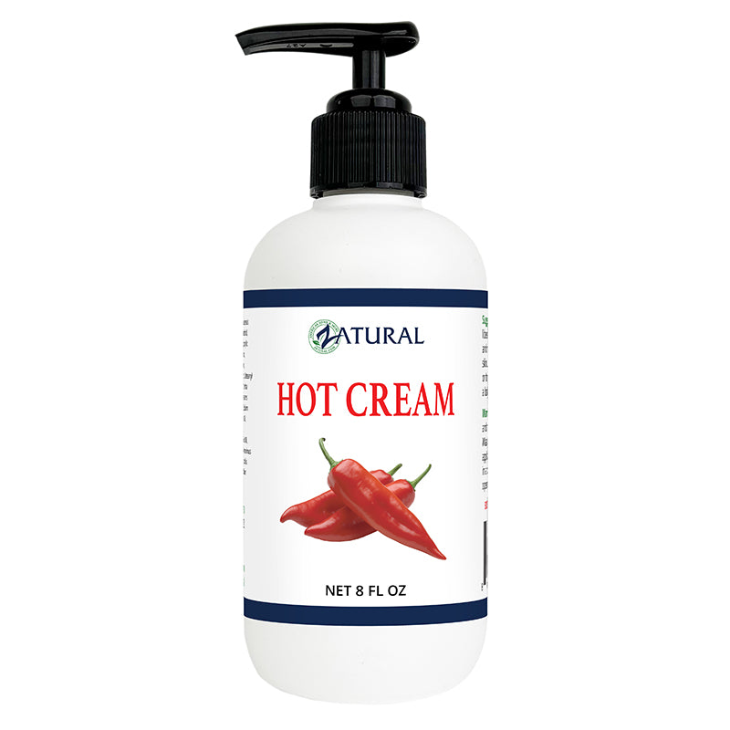 8oz Hot Cream pump bottle