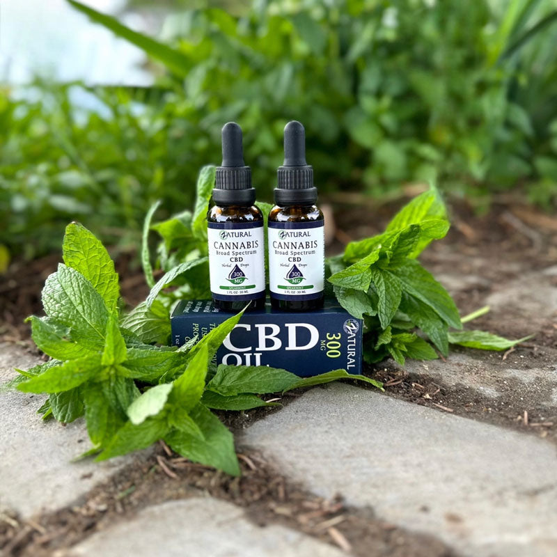 Spearmint Flavored CBD Oil Drops