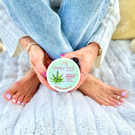 Hempy Feet | Tingly Mint Foot Butter | Cooling Topical