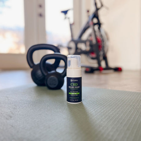 CBD Pain Relief Foam | 2,000mg | 3.4oz Botanical Formula
