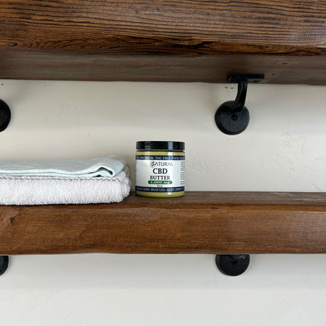 CBD Butter | Cocoa & Hemp | Soothing Topical Moisturizer