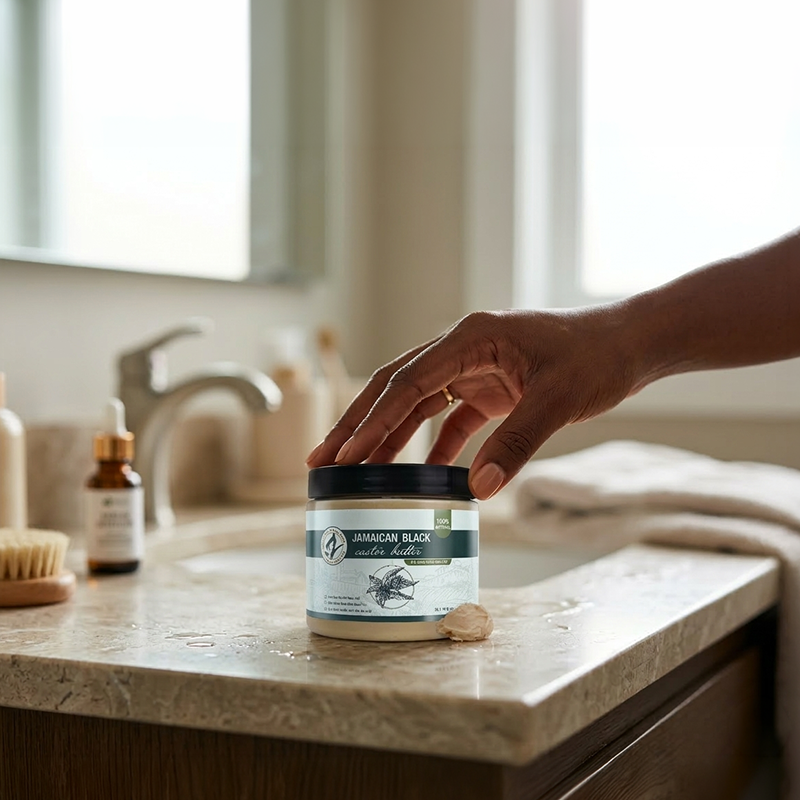 Jamaican Black Castor Butter | 100% Pure | Hair & Scalp