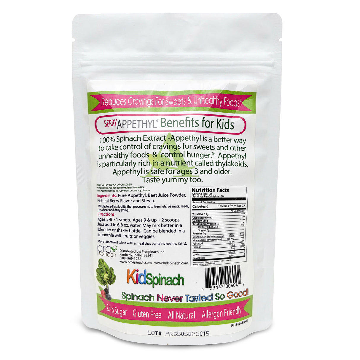 Appethyl Spinach Extract | Reduce Hunger and Cravings