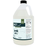 Zatural MCT Oil 1 gallon, right side of label
