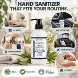 Hemp Hand Sanitizer | Aloe & Essential Oils | Moisturizing