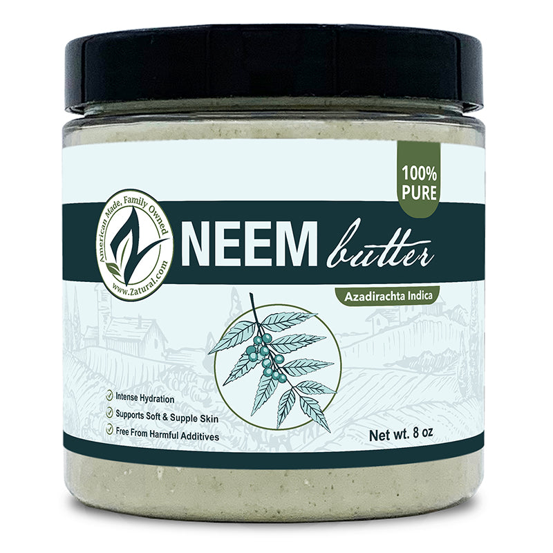 Zatural Neem Butter 8oz front