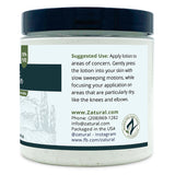 Neem Lotion 8oz right side of label