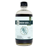 Zatural Neem Seed Oil glass 16oz front side of label