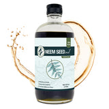 Zatural Neem Seed Oil glass 16oz splash