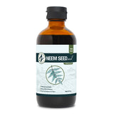 Zatural Neem Seed Oil glass 8oz front side of label