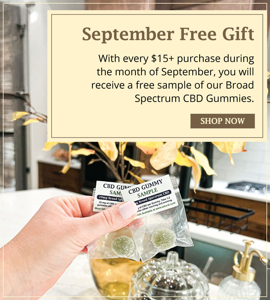 September Free Broad Spectrum CBD Gummies Banner Mobile