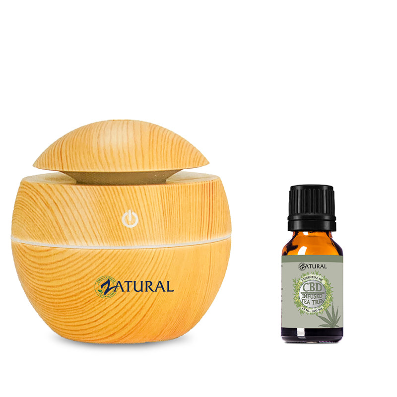 Zatural Diffuser Essential Oil set Tea Tree