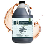 Zatural Black Castor Oil 1 gallon front splash