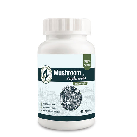 Zatural Mushroom Capsules 60 count