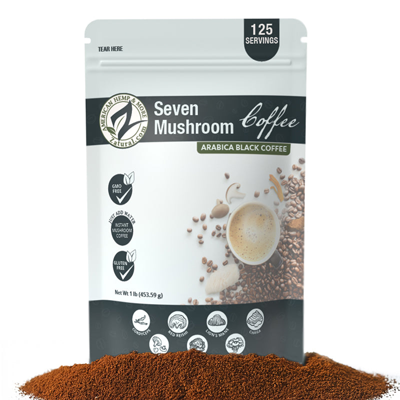 7 Mushroom Black Coffee | Instant Coffee